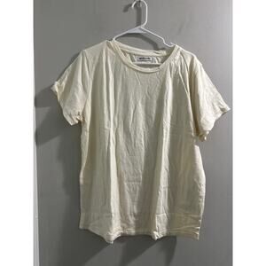 🔴one teaspoon‎ mr ray tee Men's size XL New Cream
